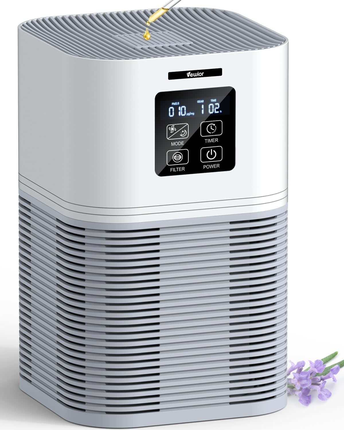 VEWIOR Air Purifier for Home, Large Room up