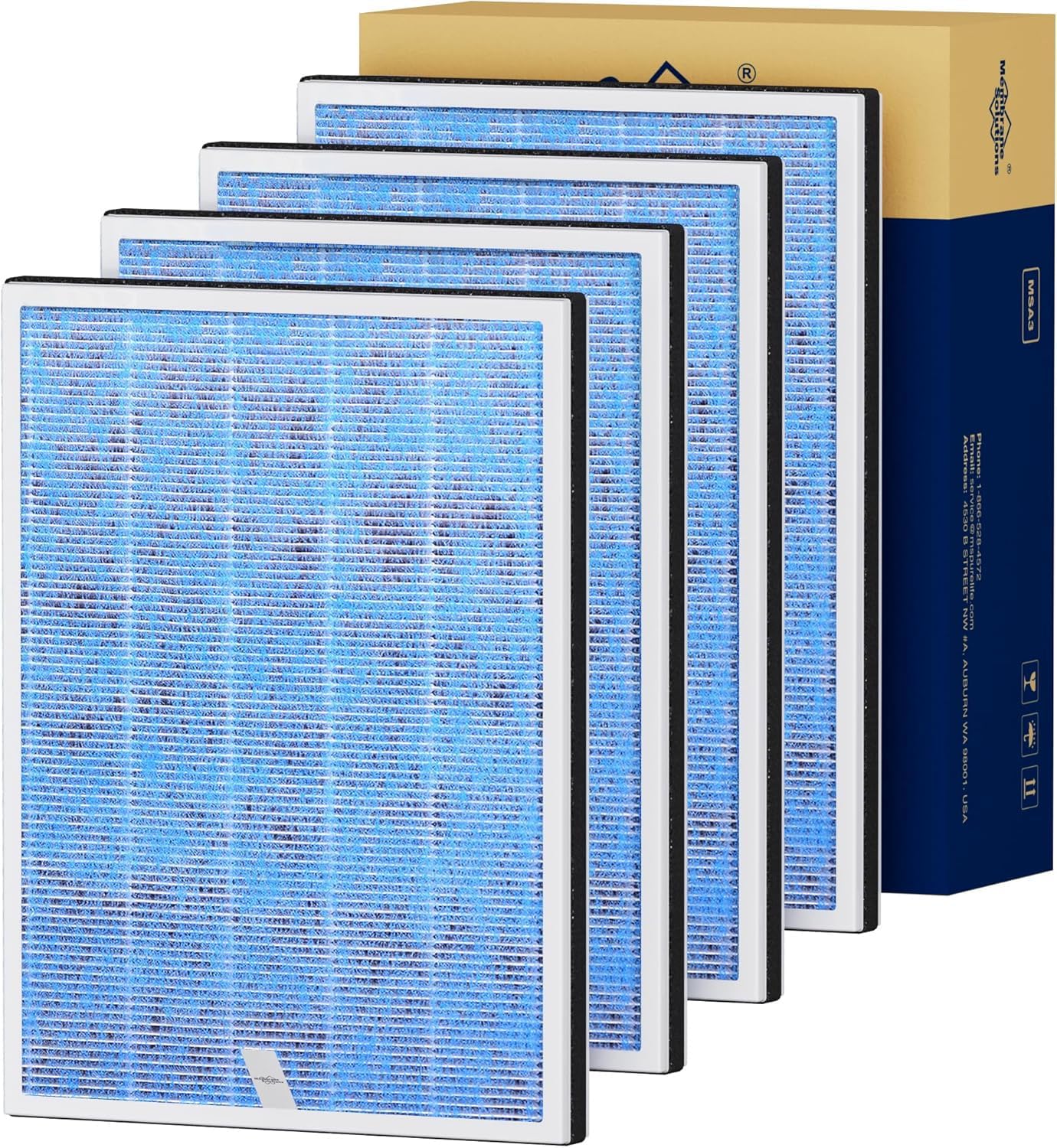 Membrane Solutions MSA3/MSA3S Genuine Original Air Purifier Filter