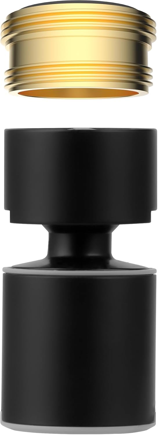 Hibbent NSF/ANSI/CAN 61 Certified Faucet Aerator, 360 Swivel