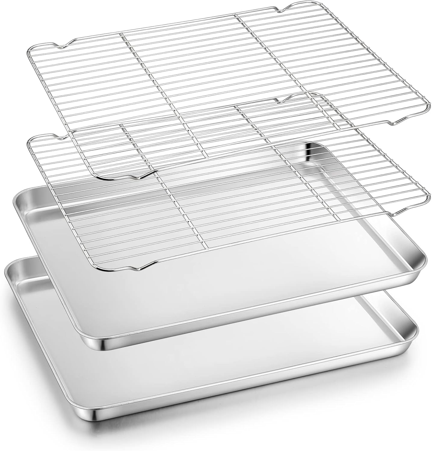 TeamFar Baking Sheet with Rack, 17.6 x 13