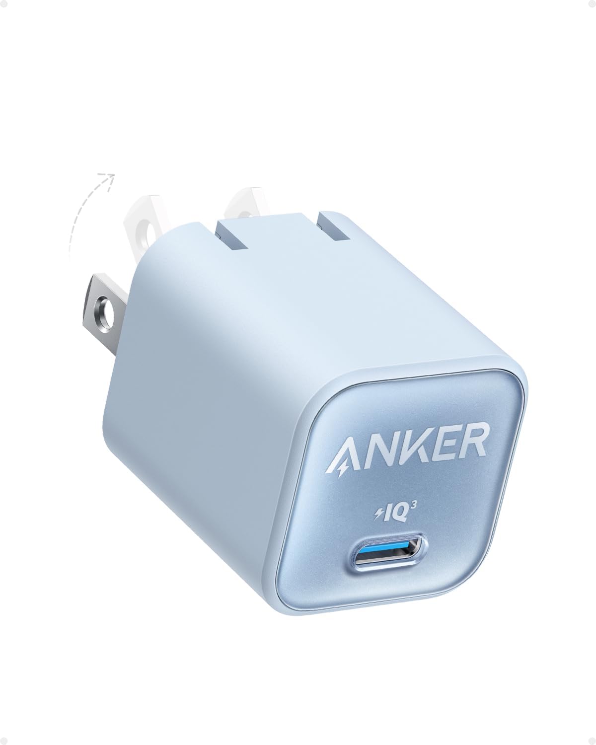 Anker Nano Charger, USB C GaN Charger 30W,