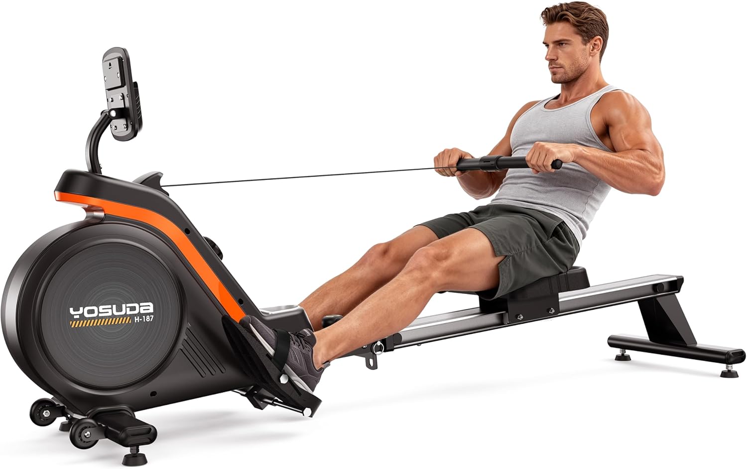 YOSUDA PRO Magnetic Rowing Machine, Foldable Rower for