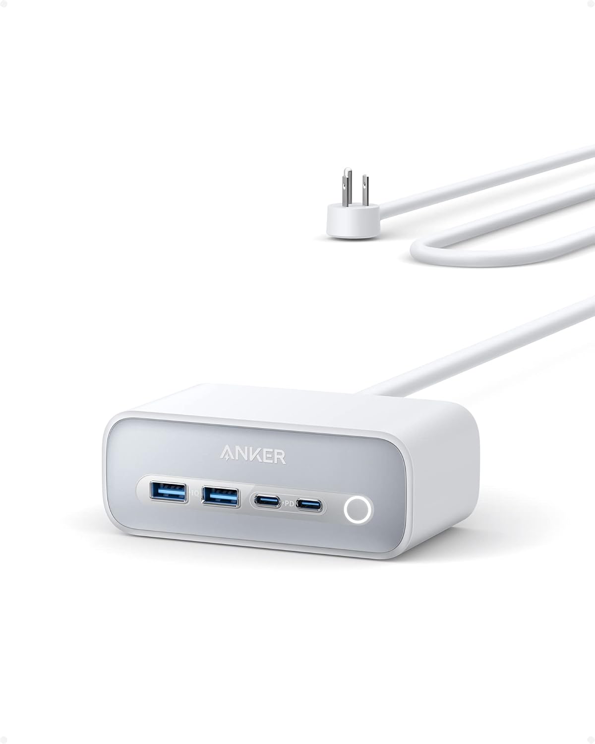 Anker 525 Charging Station, 7-in-1 USB-C Power Strip