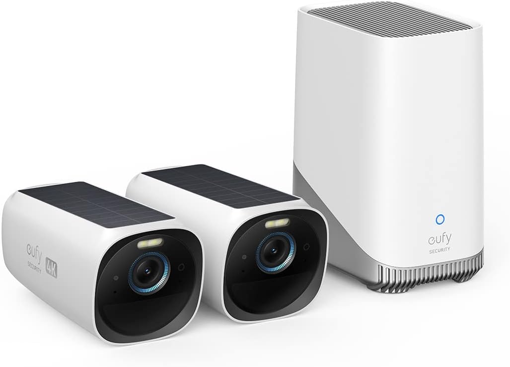 eufy Security eufyCam S330 (eufyCam 3) 2-Cam Kit,