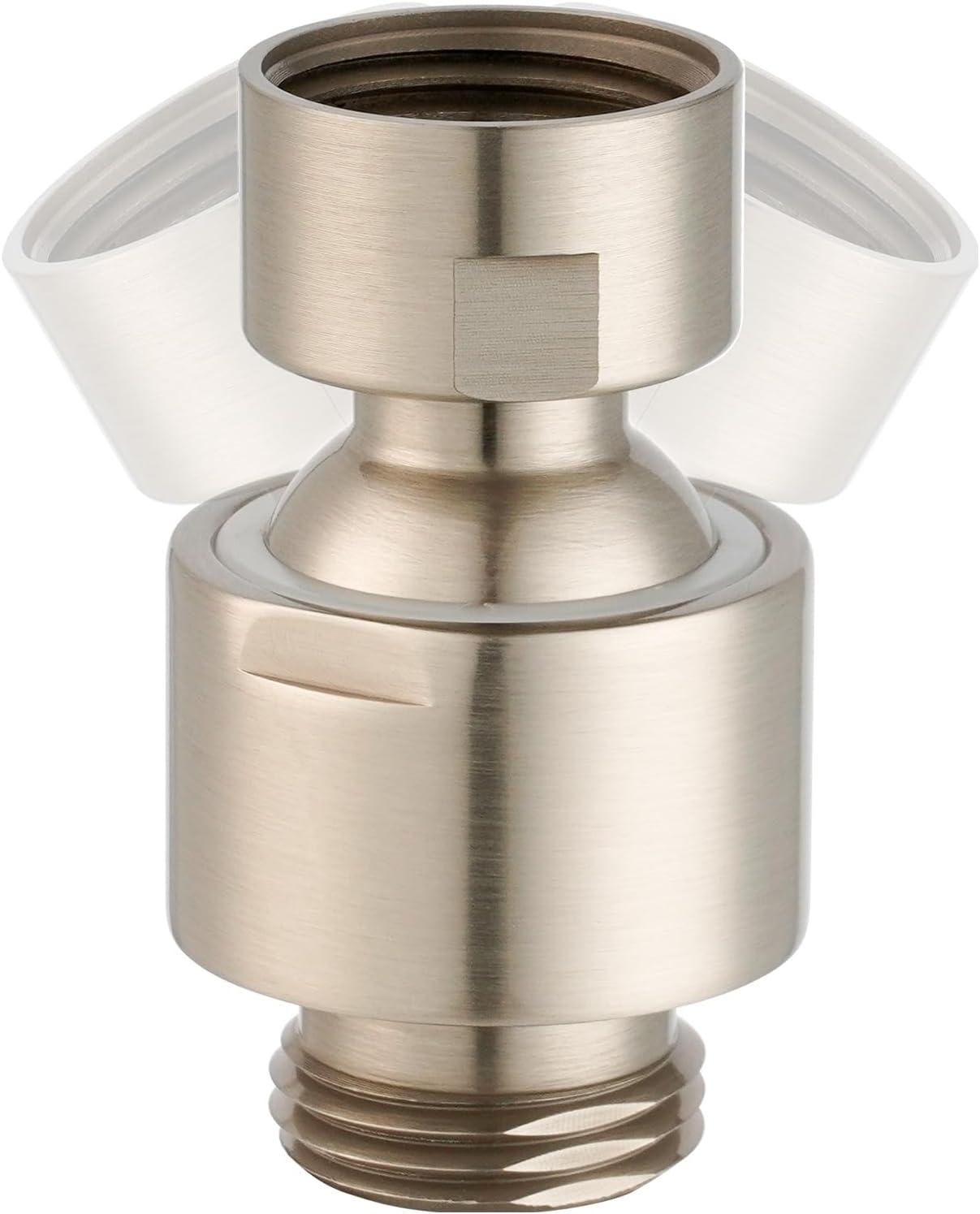 Hibbent All Metal Shower Head Swivel Ball Joint