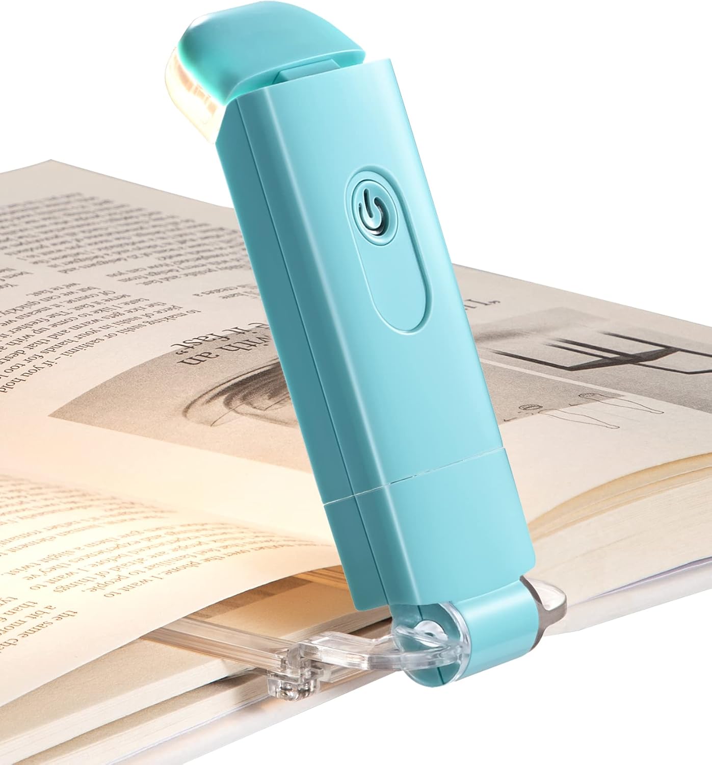 DEWENWILS USB Rechargeable Book Reading Light with Clip,