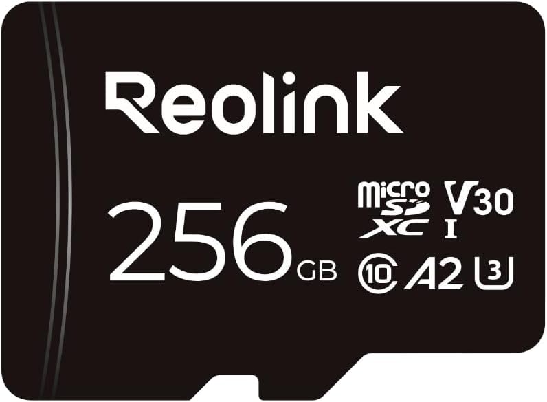 REOLINK 256GB microSDXC Memory Card, Up to 100MB/s,