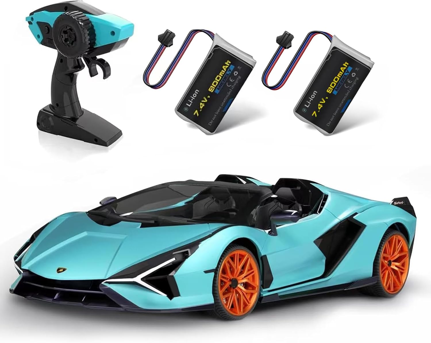 MIEBELY Lamborghini Remote Control Car, 1:12 Scale Lambo
