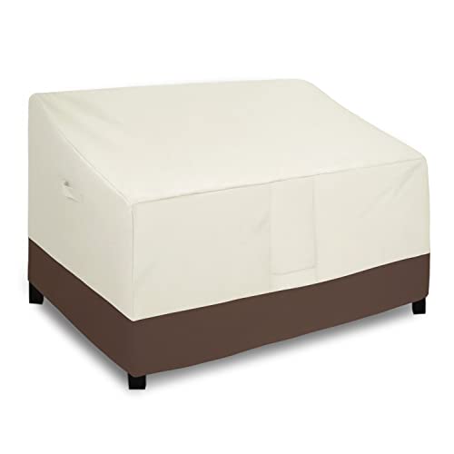 Easy-Going Waterproof Outdoor Loveseat Cover, Heavy Duty Deep