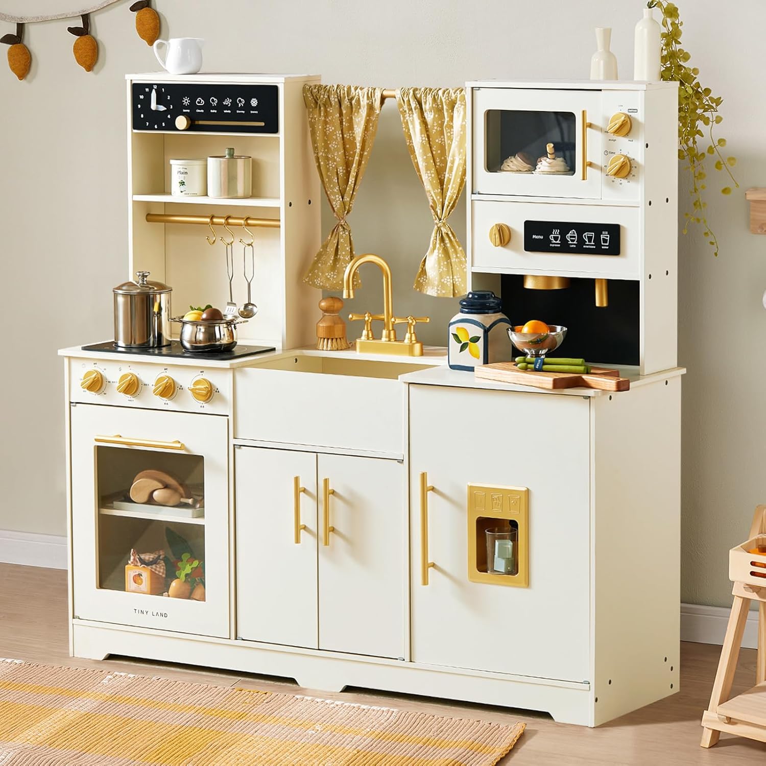 Tiny Land Play Kitchen for Kids, Toy Kitchen