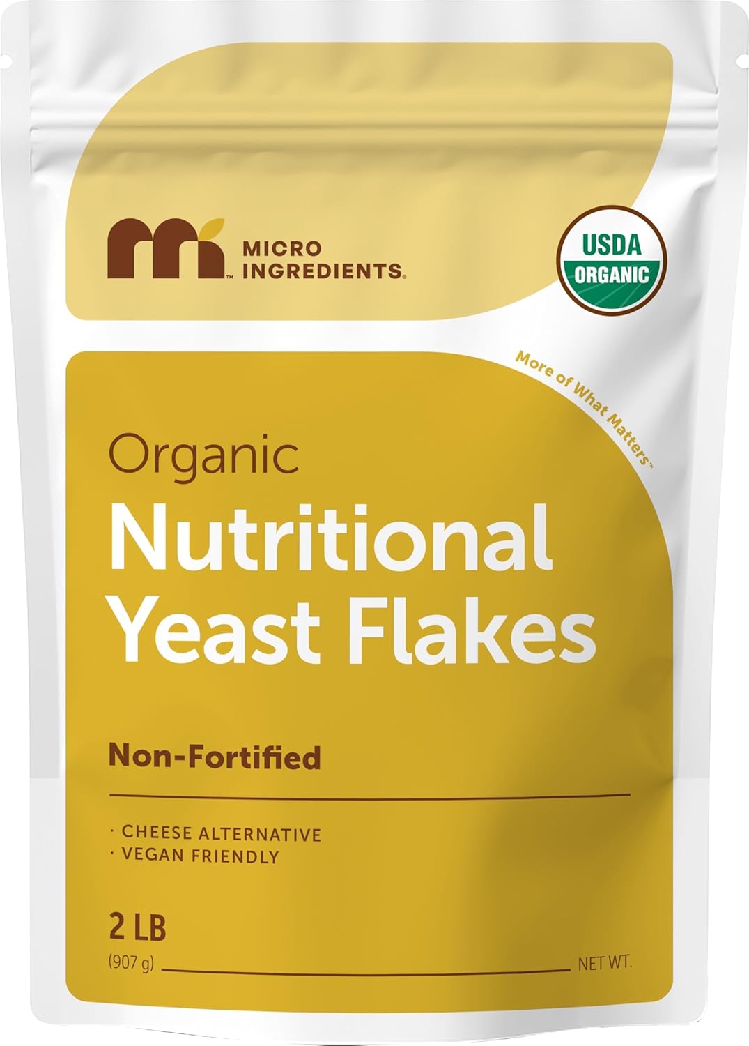 Micro Ingredients Organic Non-Fortified Nutritional Yeast Flakes, 2