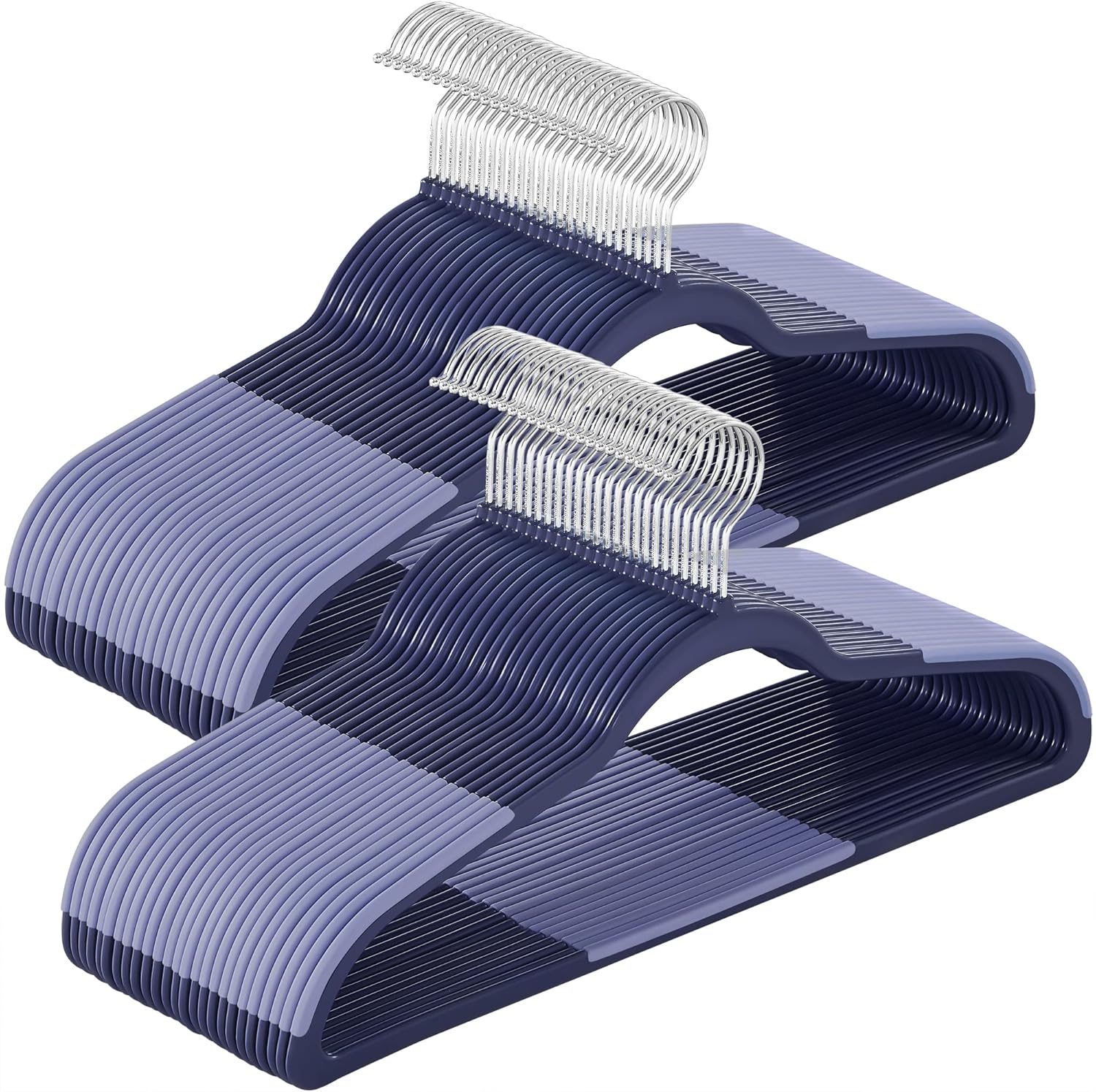 SONGMICS Clothes Hangers, Pack of 50 Plastic Coat