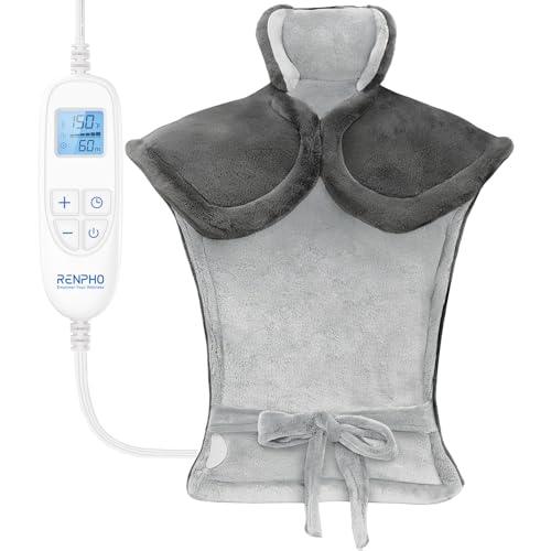RENPHO Electric Heating Pad for Back, Electric Heat