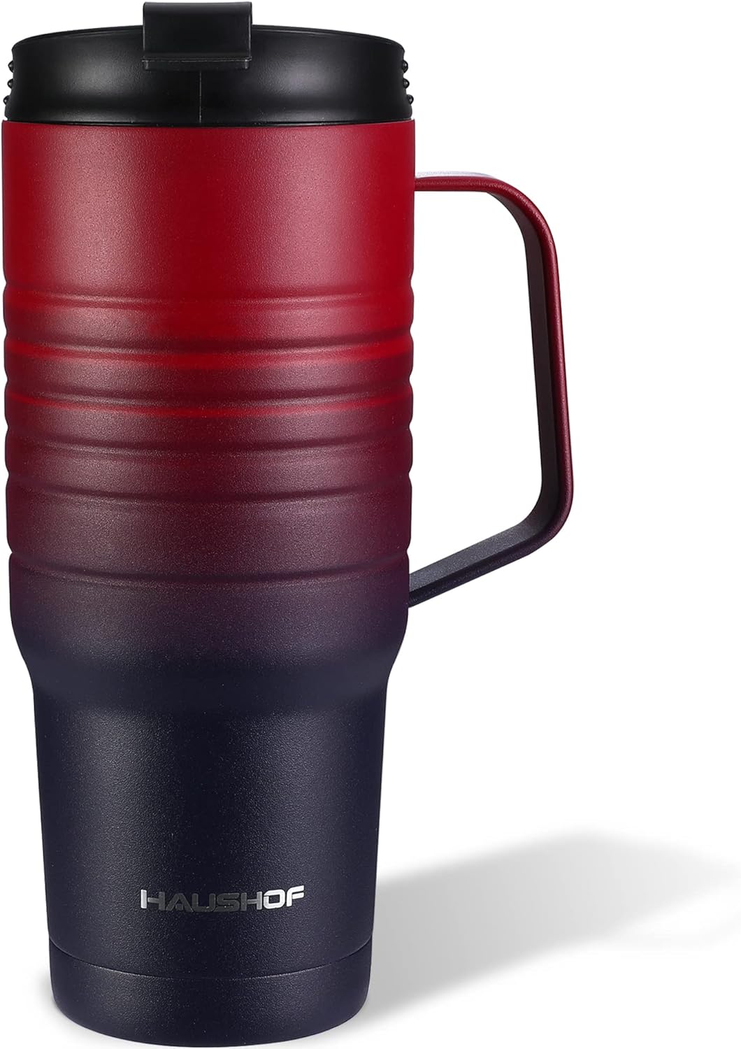 HAUSHOF 24 oz Travel Mug with Handle, Stainless