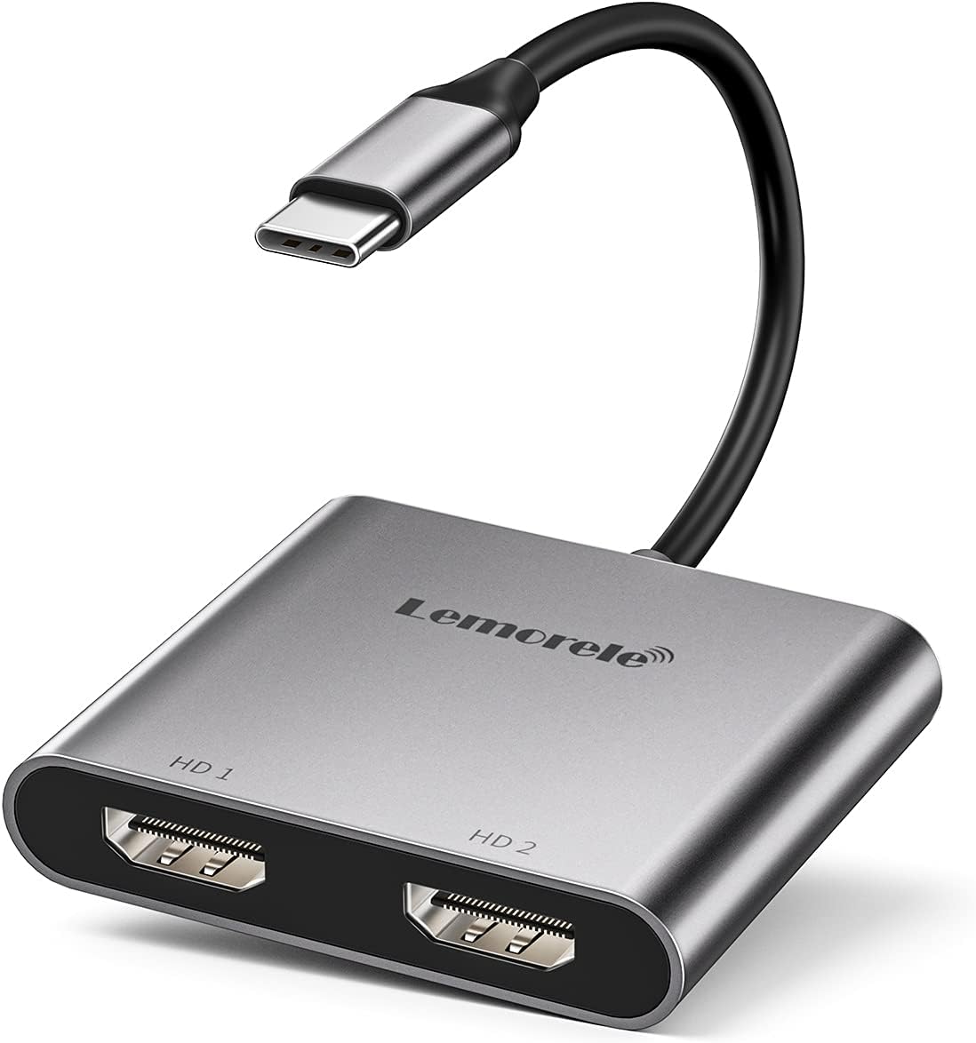 Lemorele USB C to Dual HDMI Adapter, Dual