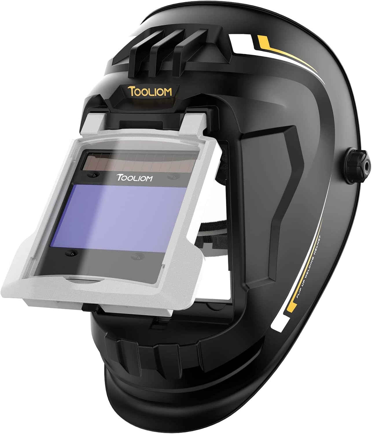 TOOLIOM Auto Darkening Welding Helmet, True Color Flip