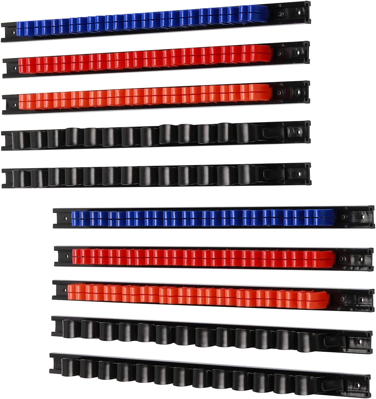 CASOMAN 10 pcs Screwdriver Organizer and Wrench Organizer,