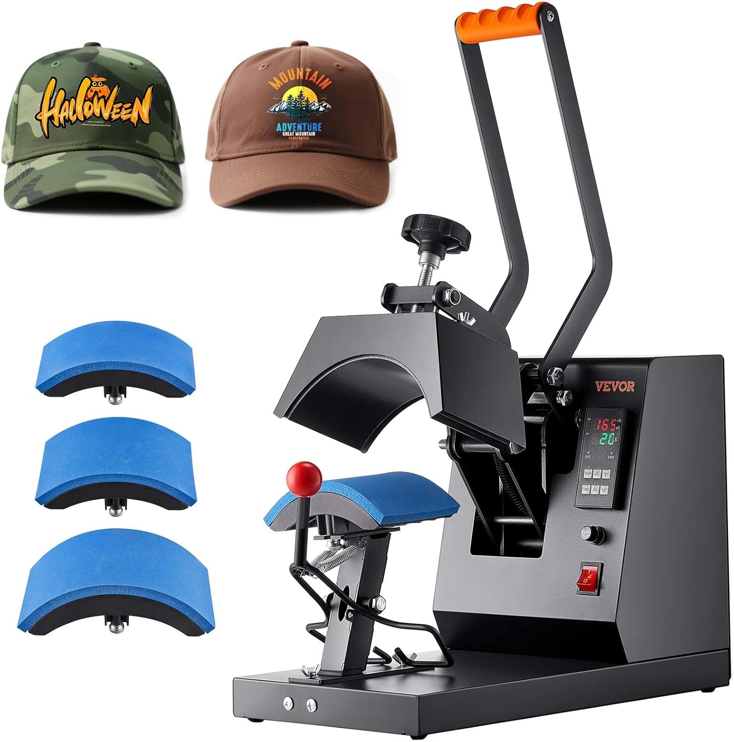 VEVOR 4-in-1 Heat Press Machine for Hats with