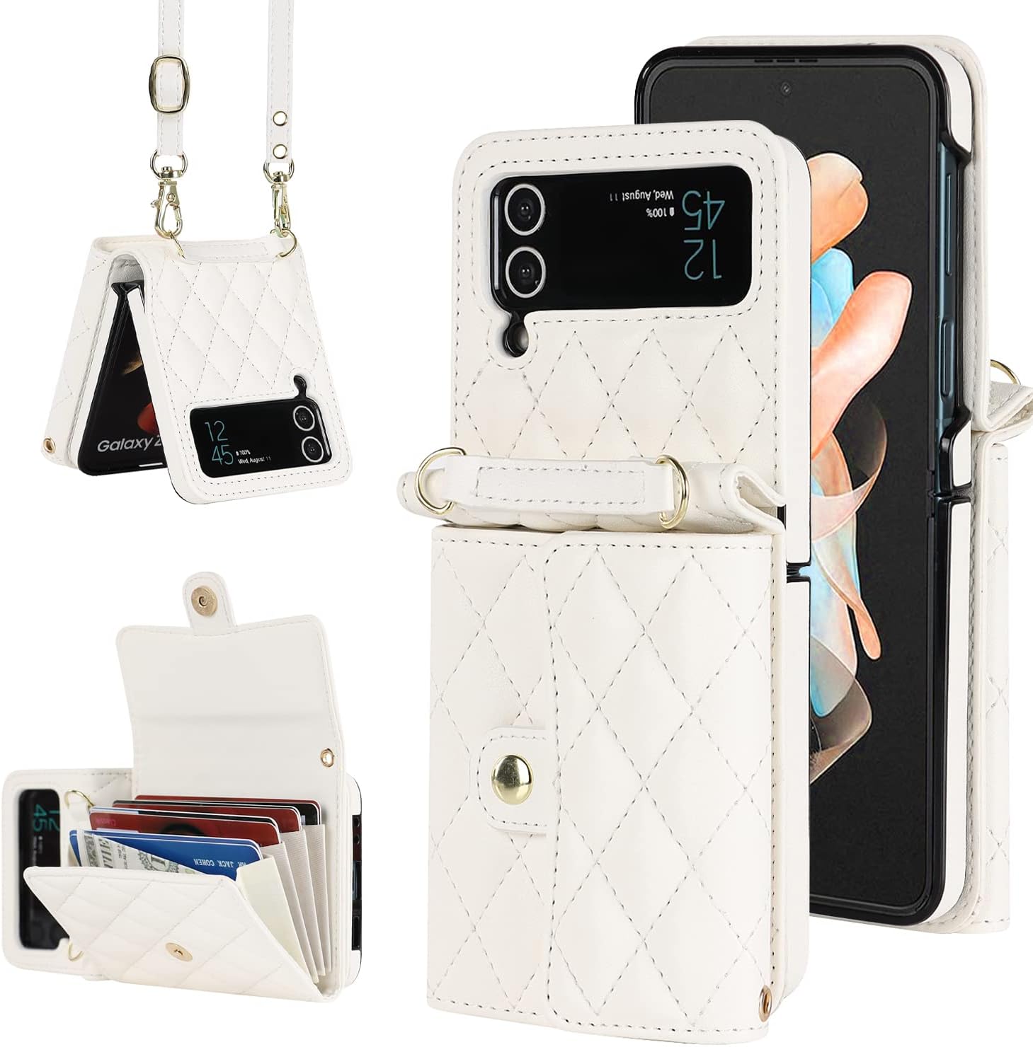 XIMAND for Samsung Galaxy Z Flip 4 Accordion