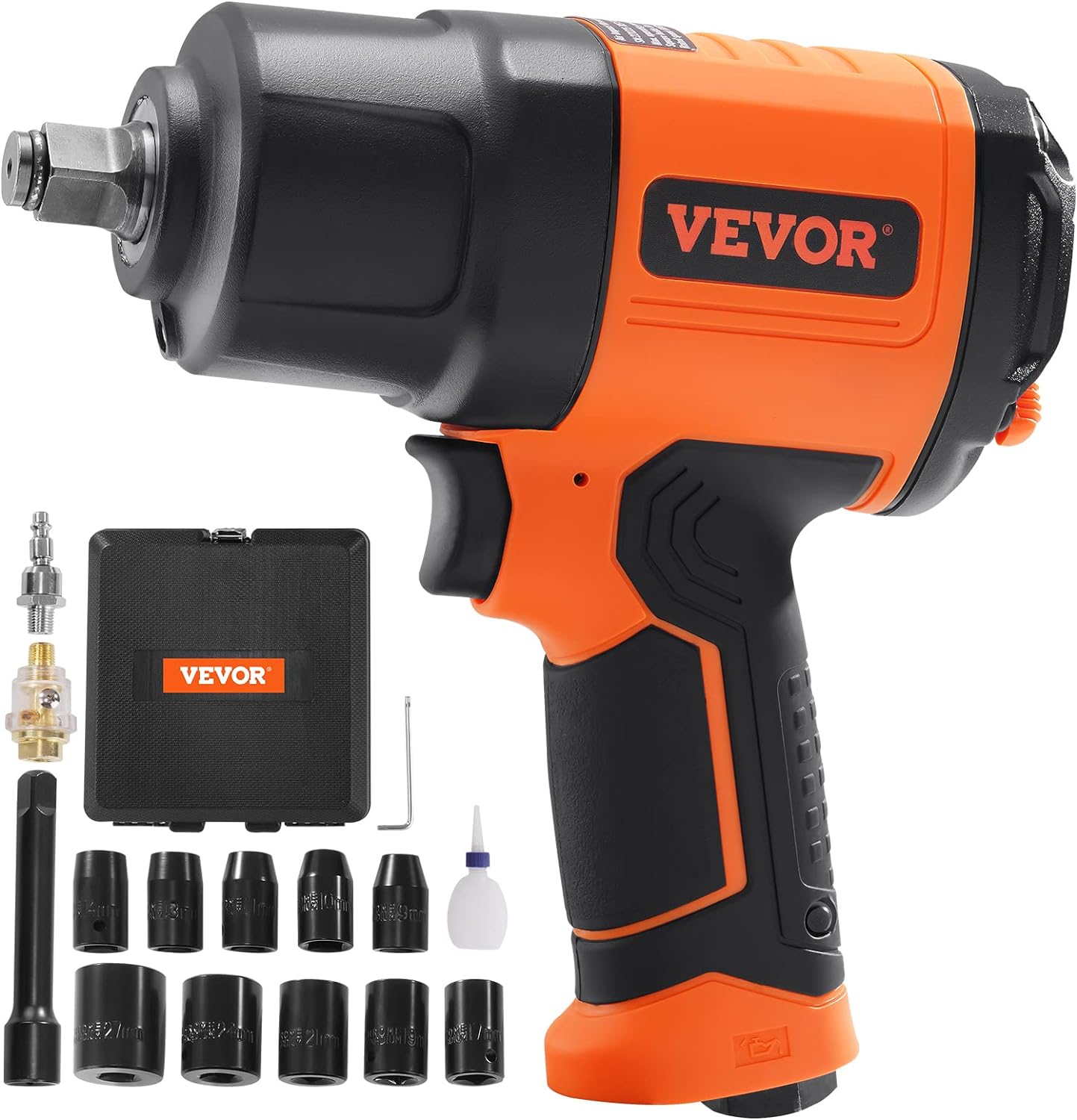 VEVOR 1/2-Inch Air Impact Wrench, High Torque 1400