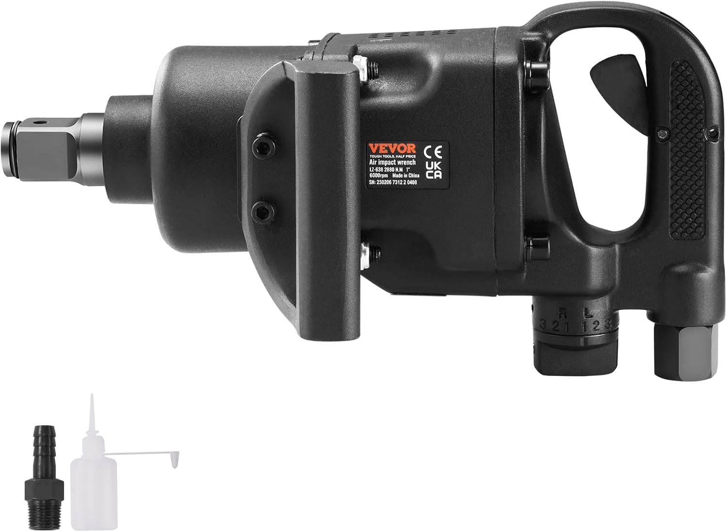 VEVOR 1 Inch Air Impact Wrench, Up to