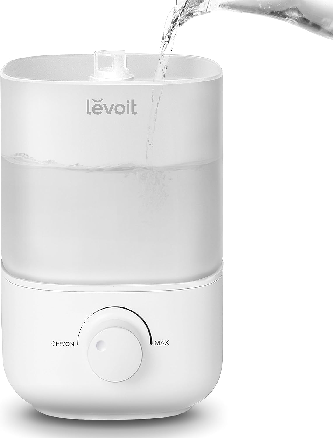LEVOIT 2.5L Top-Fill Cool-Mist Humidifier for Bedroom and