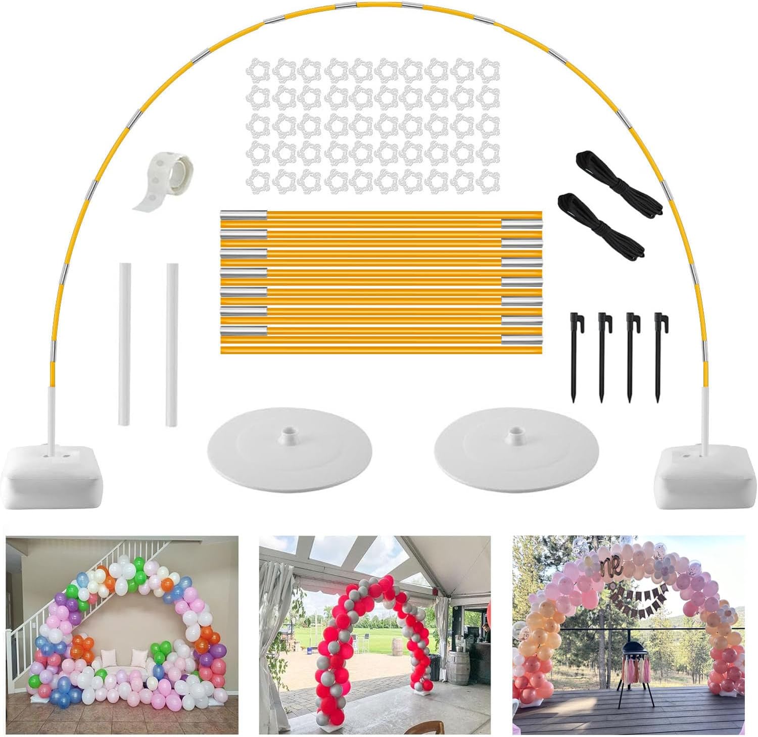 Balloon Arch, Innovation Sturdy Balloon Arch Kit, 10Ft