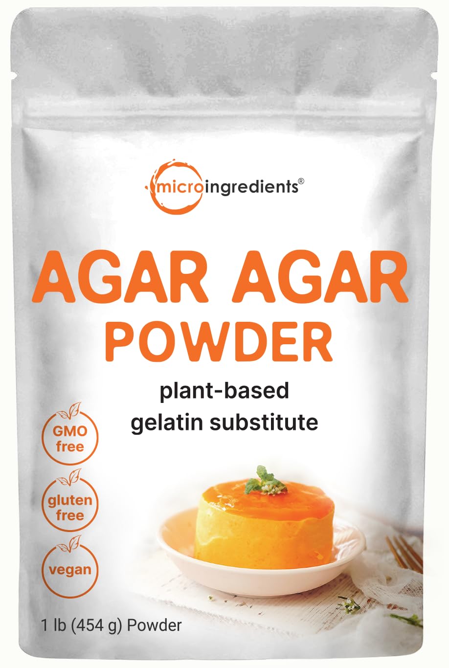 Agar Agar Powder, 1lb (16oz) | Planted-Based Source
