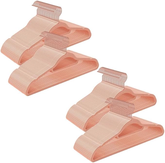 SONGMICS Velvet Hangers, Set of 100 Clothes Hanger
