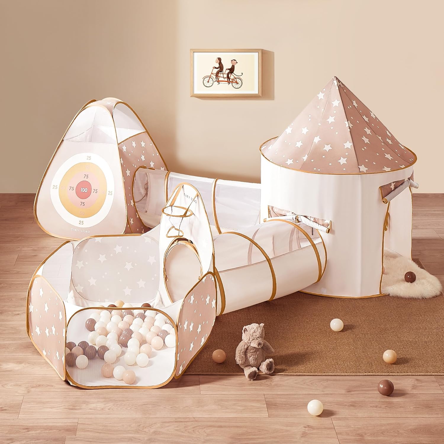 Tiny Land Play Tunnel and Ball Pit for