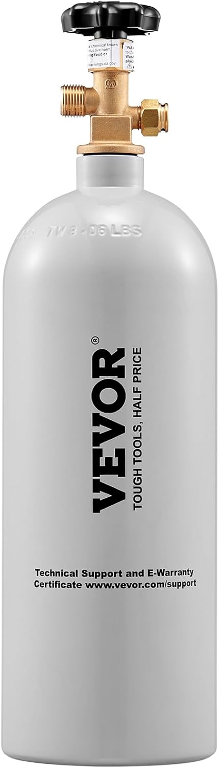 VEVOR CO2 Tank, 5 lbs New Aluminum Alloy