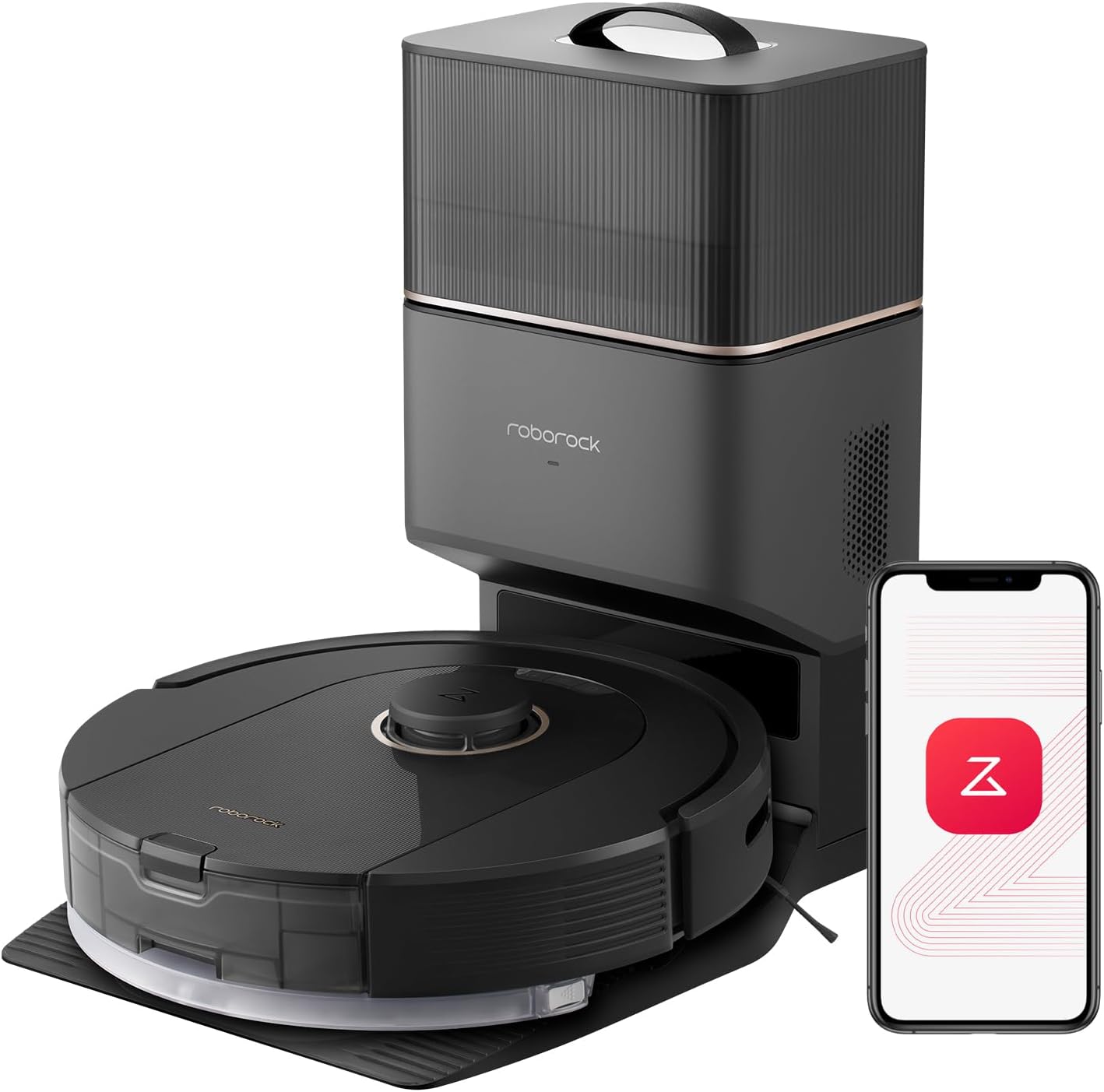 roborock Q5 Pro+ Robot Vacuum and Mop, Self-Emptying,