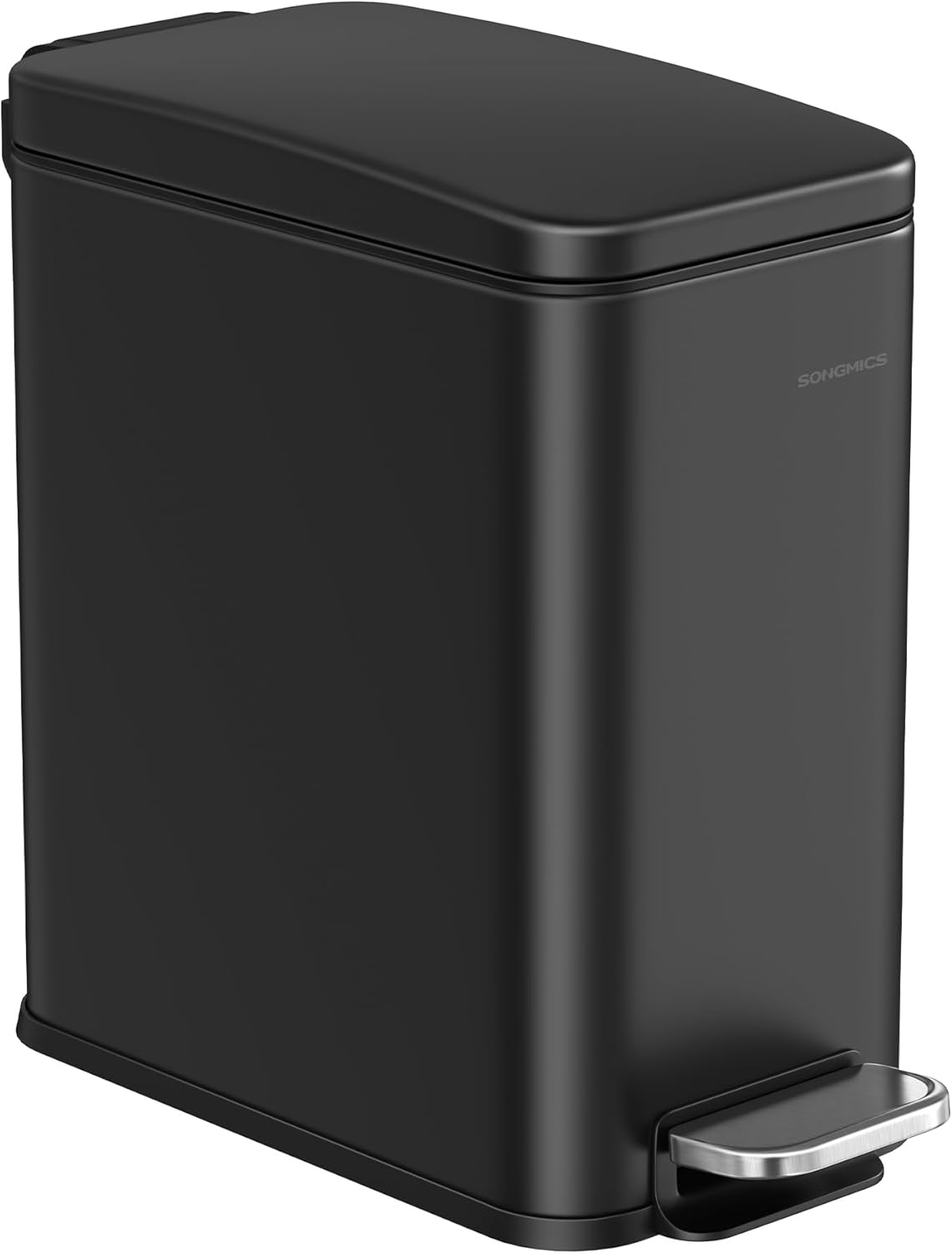 SONGMICS Bathroom Trash Can, 1.3 Gallon (5 L)