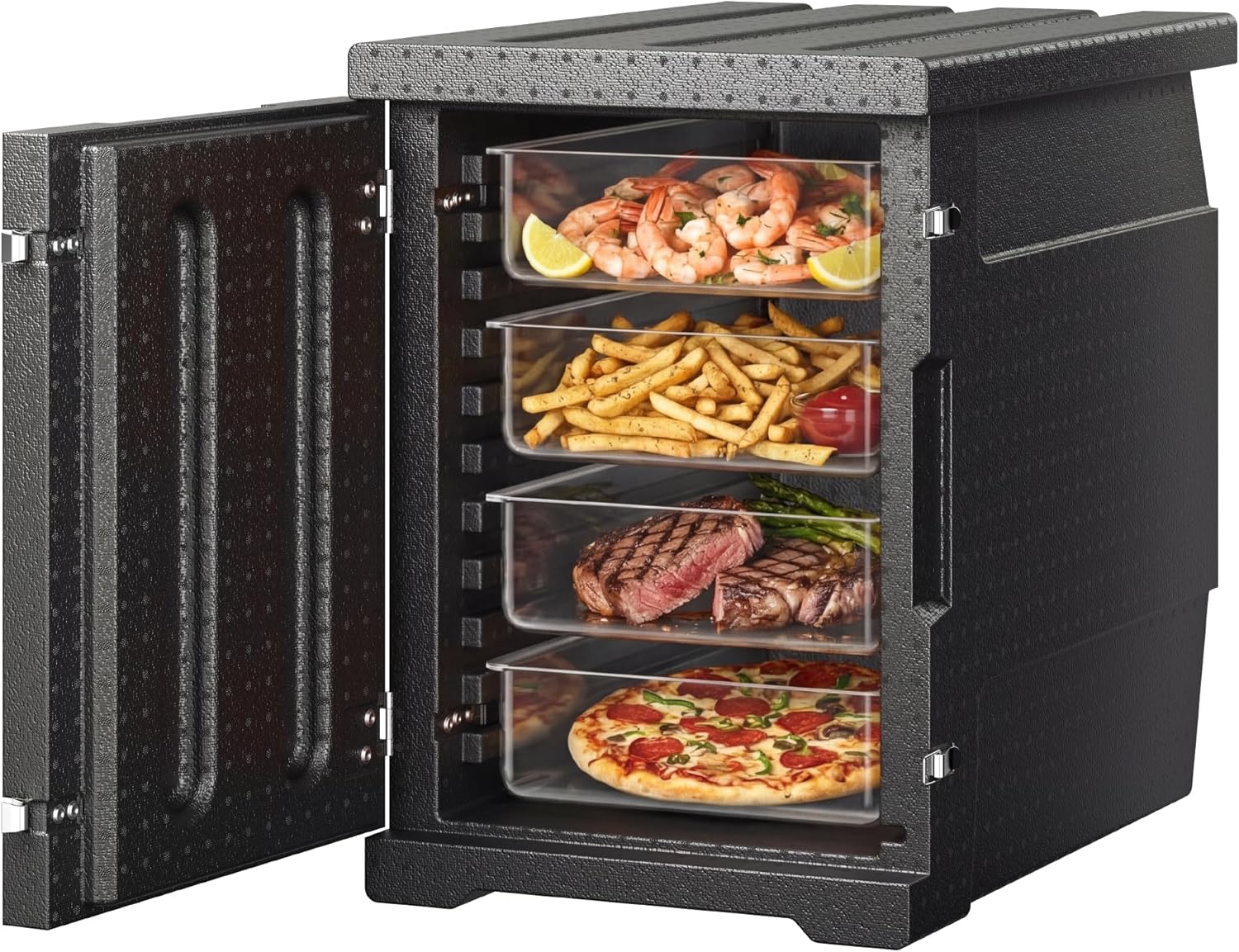 VEVOR Insulated Food Pan Carrier, 95 Qt Hot