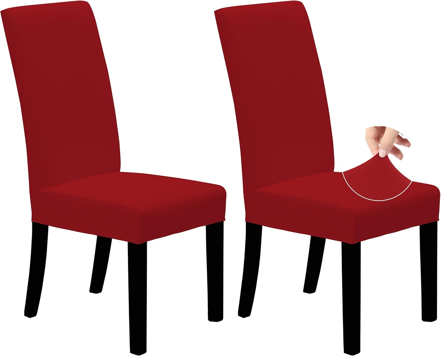 Easy-Going Dining Chair Covers Set of 2, Stretch