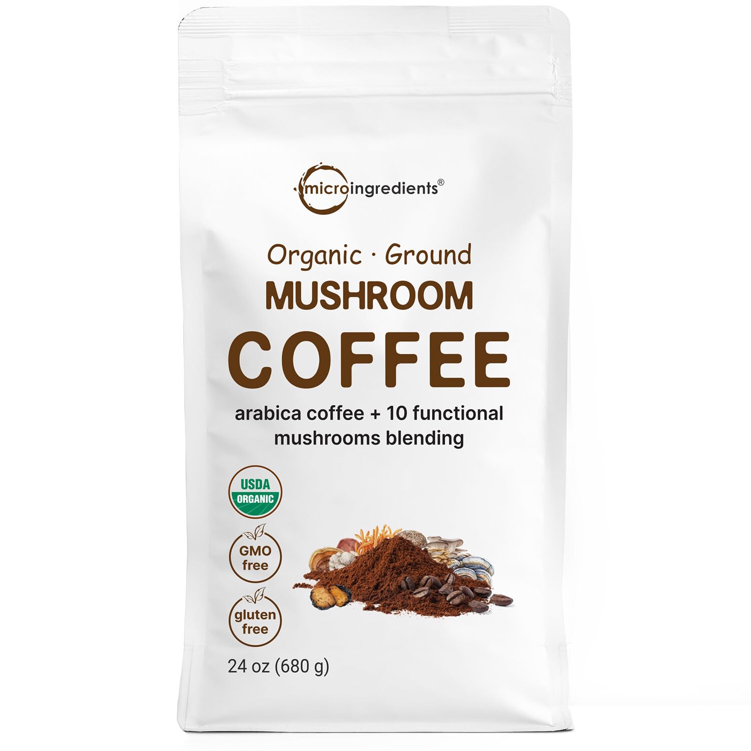 Micro Ingredients Organic 10 in 1 Ground Mushroom