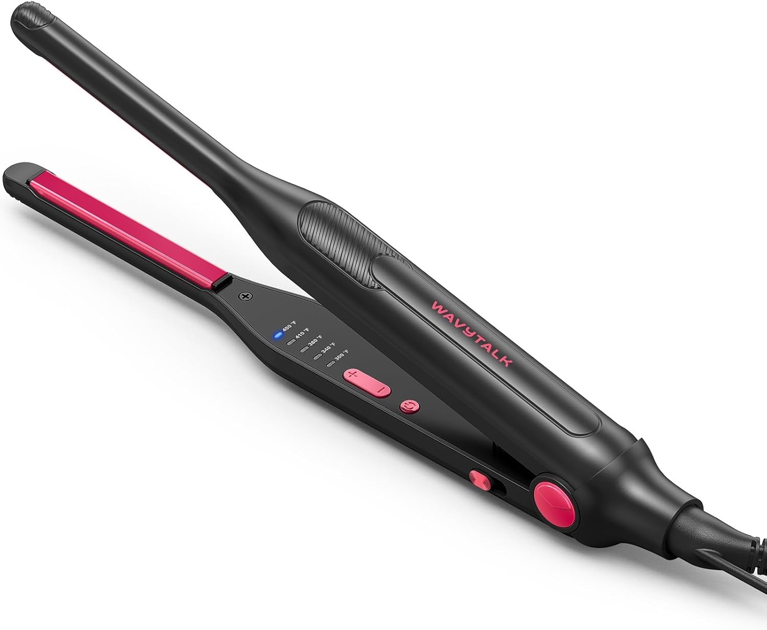 Wavytalk Small Flat Iron for Short Hair/Pixie Cut/Bangs/Edges,