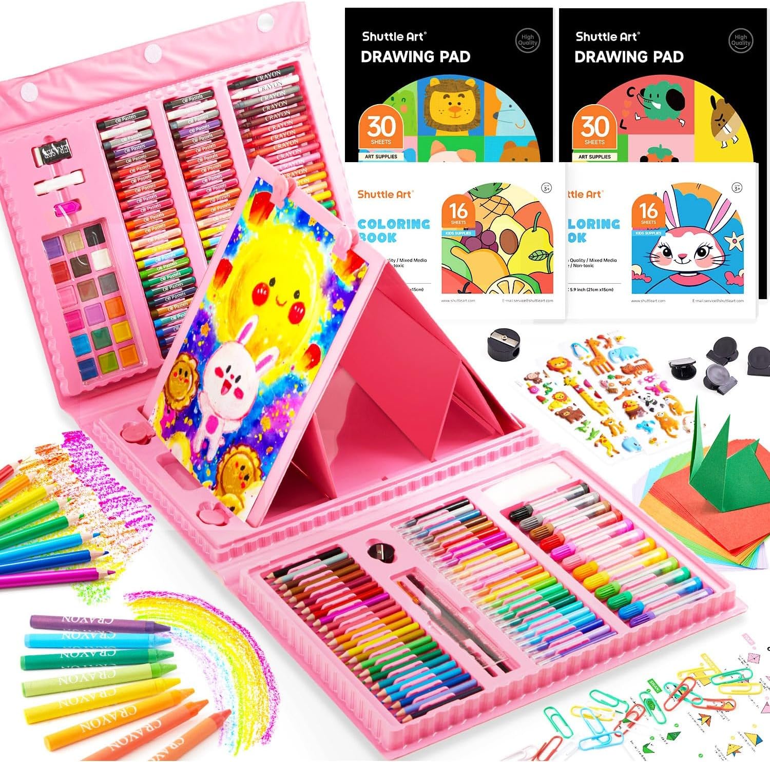 Shuttle Art 335 Piece Kids Art Set, Multi-Media