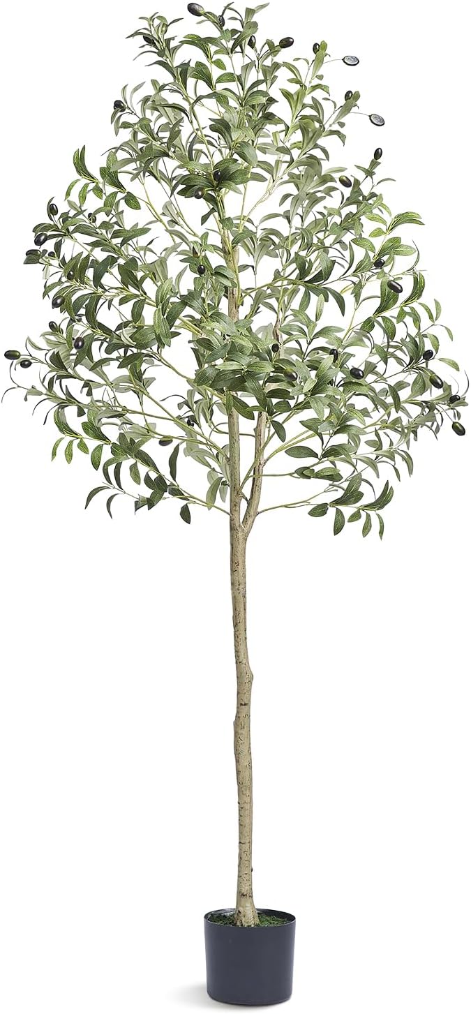 VEVOR Artificial Olive Tree, 5 FT Tall Faux