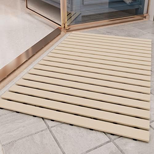 Shower-Mat Non Slip, PADOOR Heavy Duty Bathtub-Mat Curlable