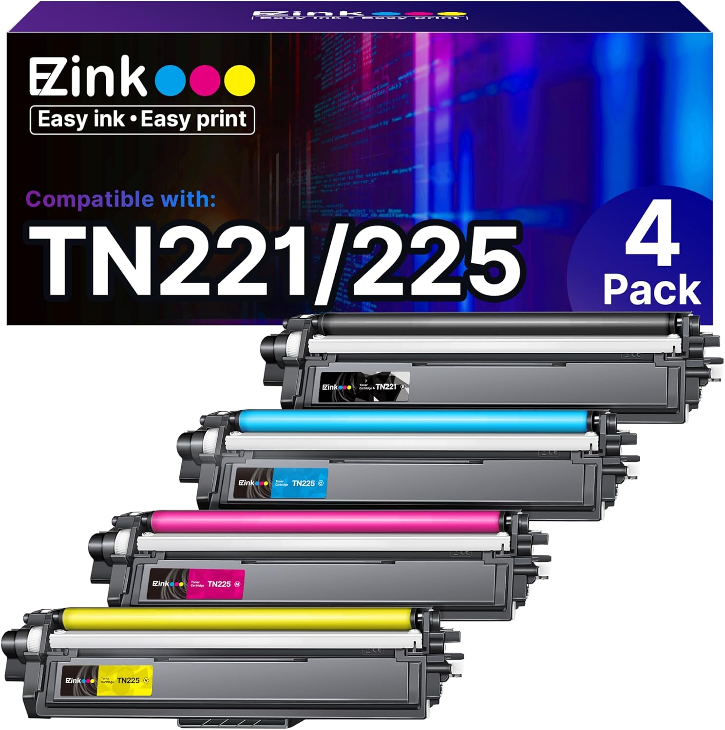 E-Z Ink Compatible Toner Cartridge Replacement for Brother