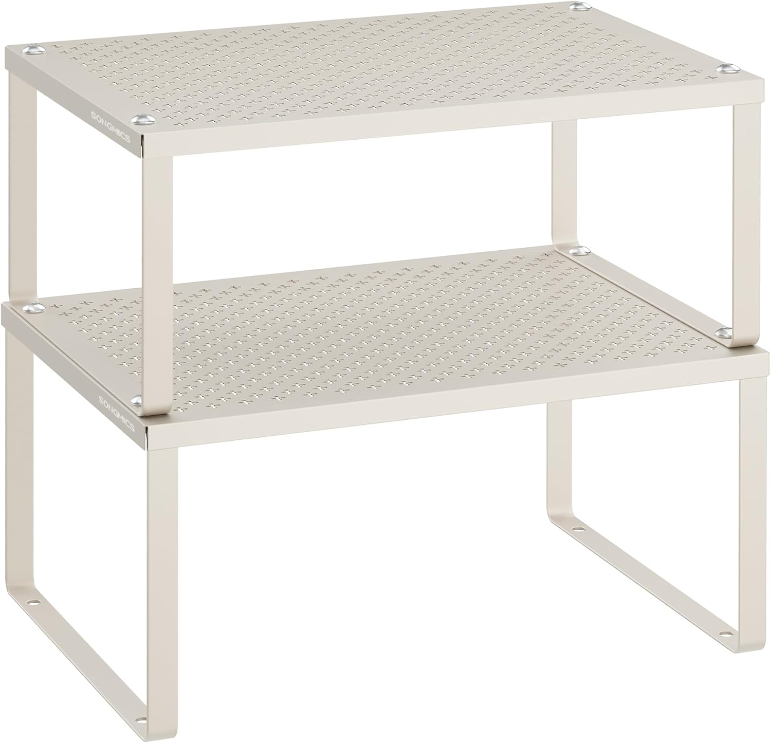 SONGMICS Spice Racks, Set of 2 Metal Cabinet