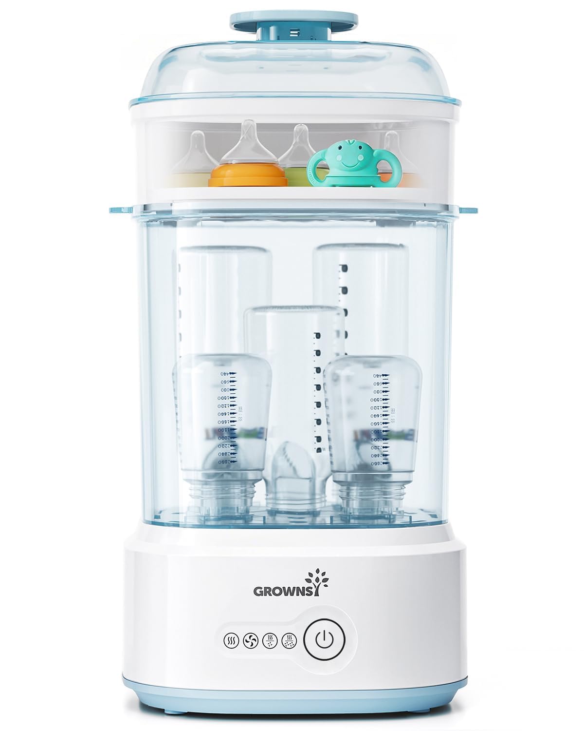 Bottle Sterilizer and Dryer, Compact Electric Steam Baby