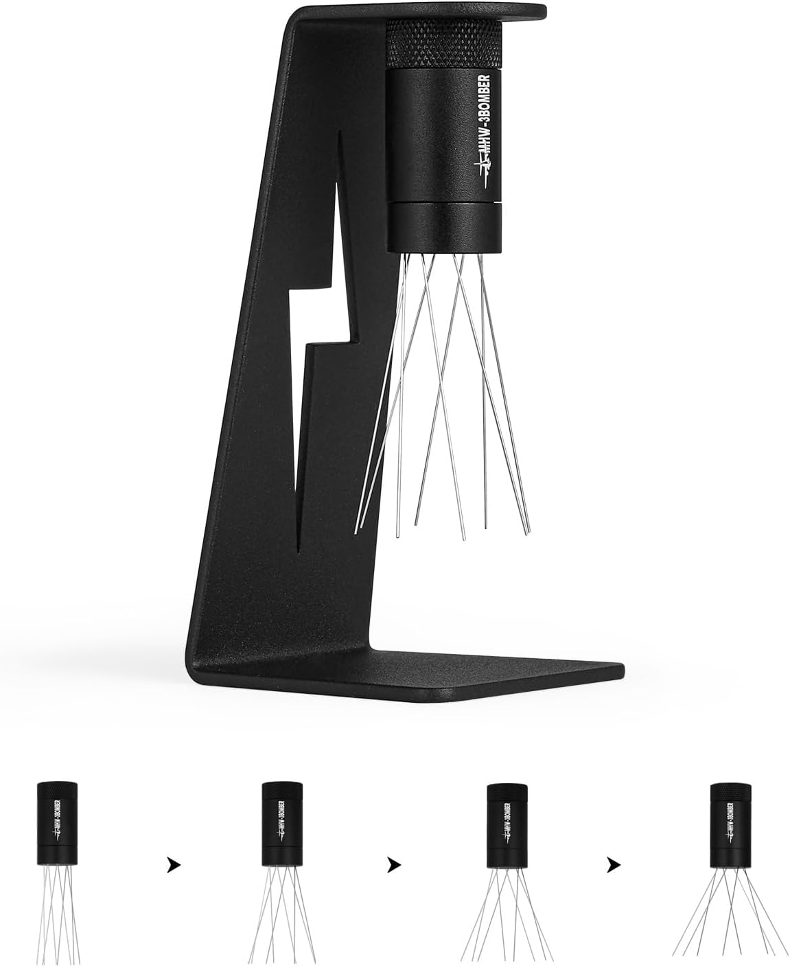 MHW-3BOMBER WDT Tool Espresso Distribution Tool with Magnetic