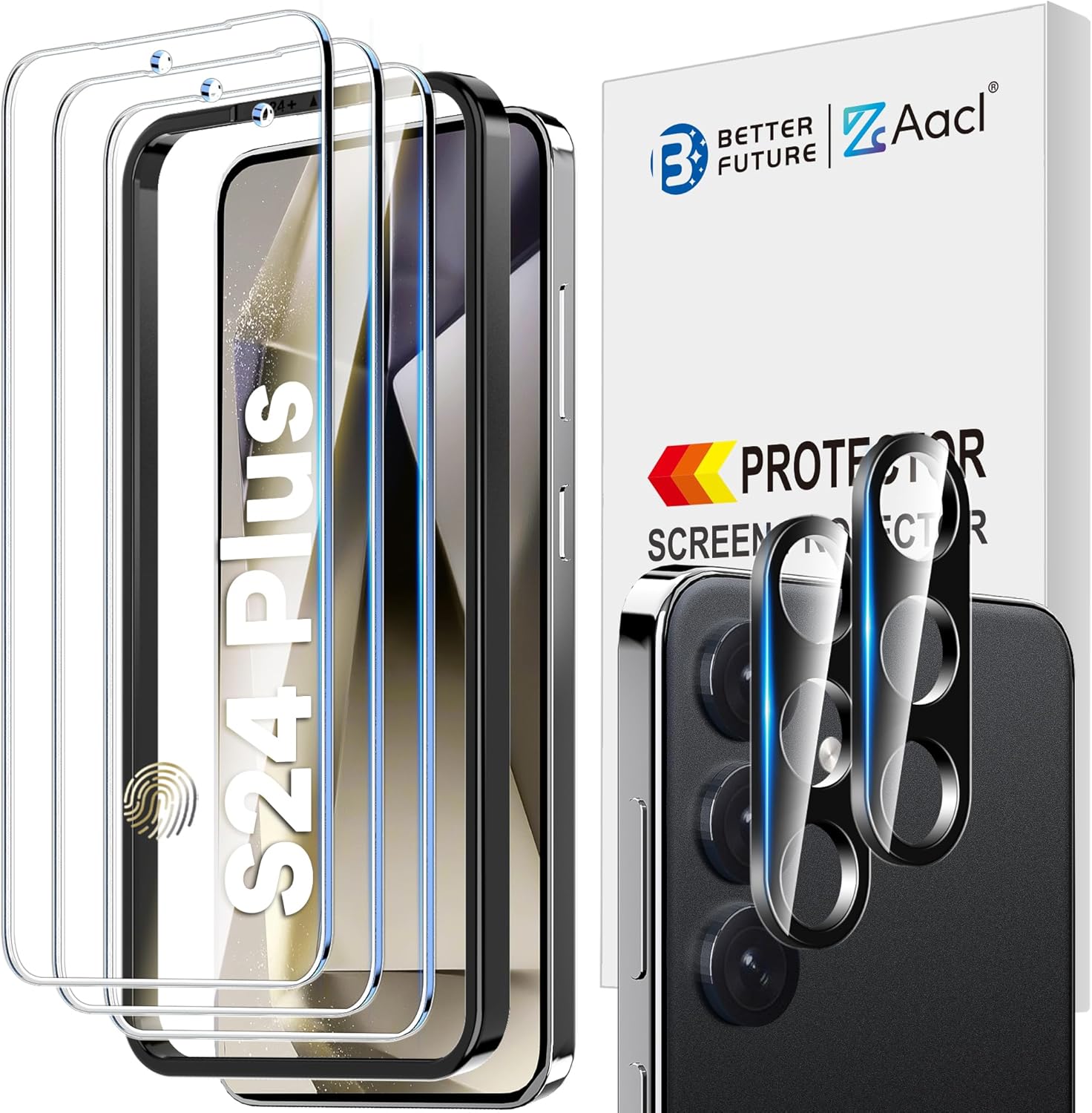 AACL 3-Pack for Samsung Galaxy S24 Plus Screen