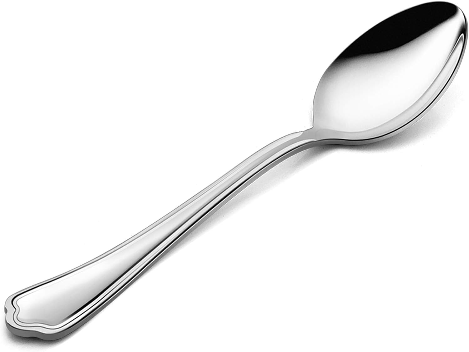 Dinner Spoons Set of 6, E-far 7.9 Inch