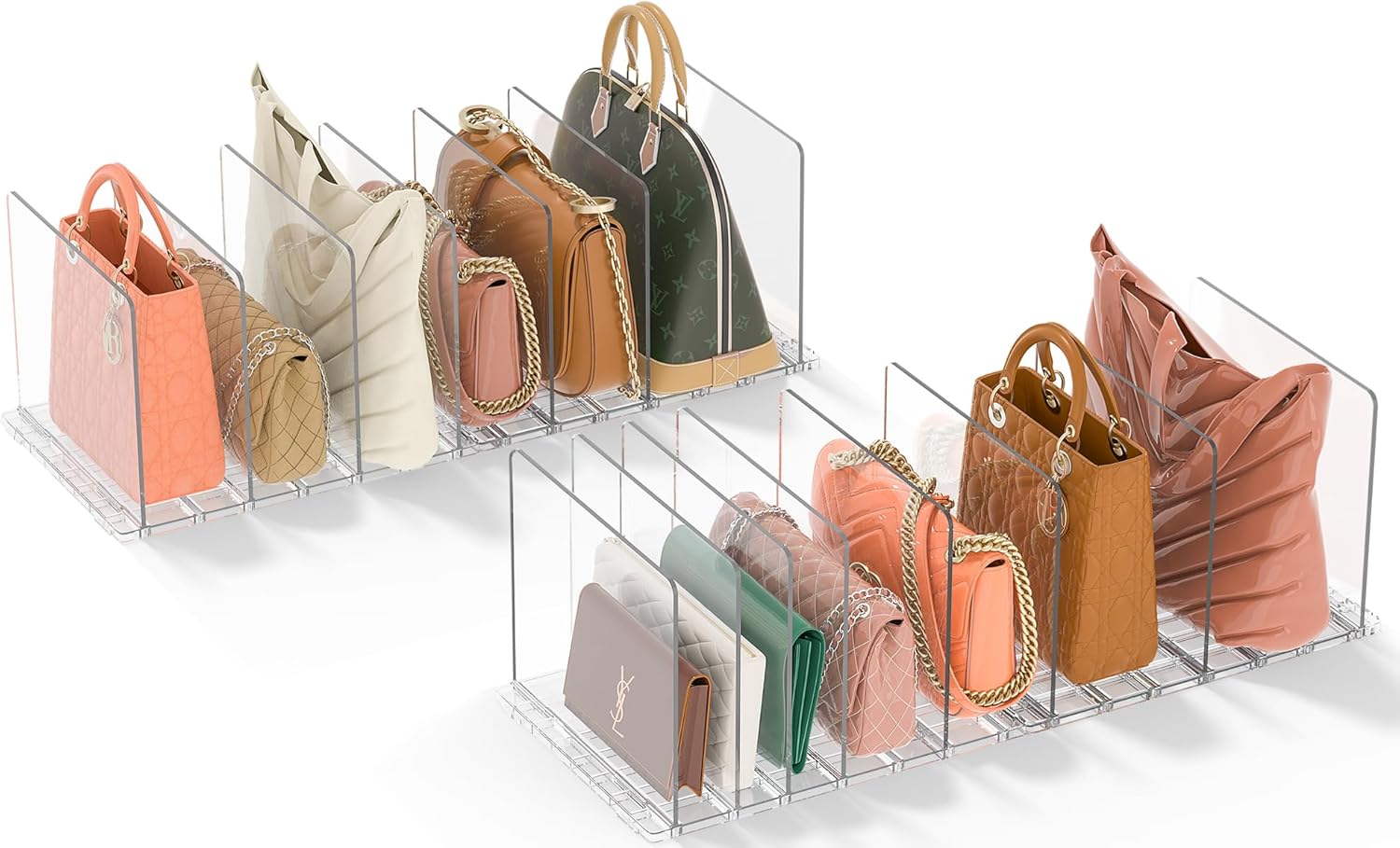 GoMaihe Bag & Purse Organizer for Closet: 4