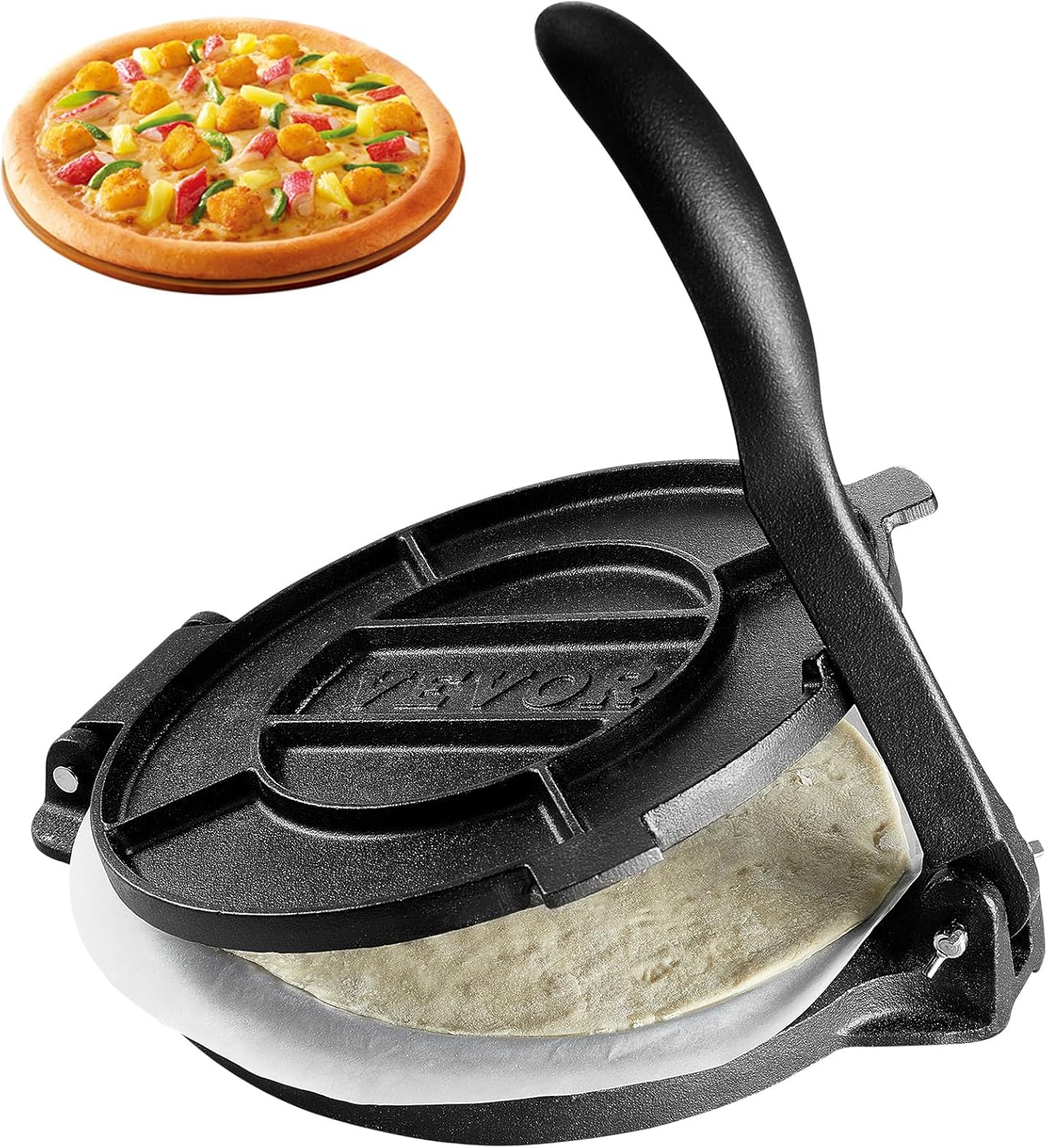 VEVOR Tortilla Press, 10 Inch Tortilla and Roti