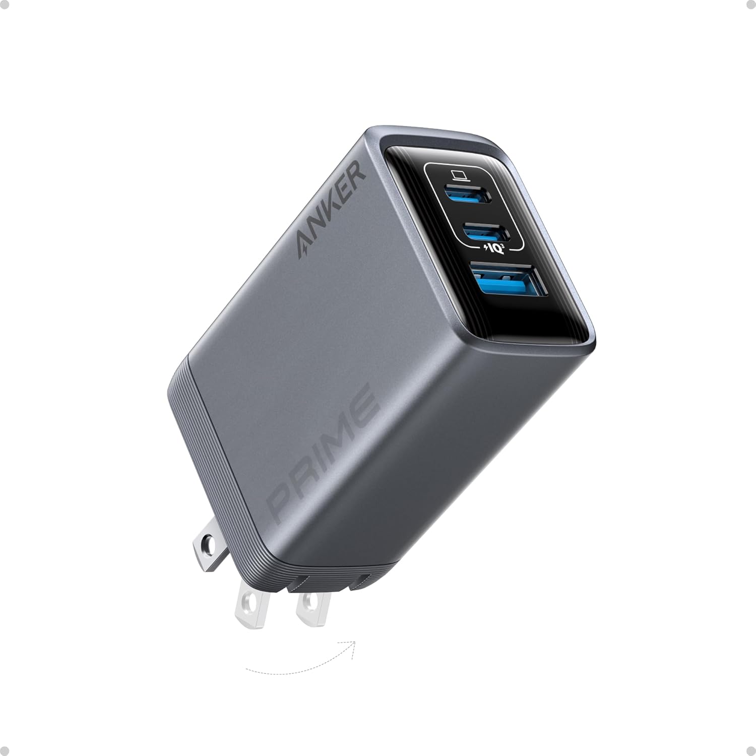 Anker Prime Charger, 100W 3-Port GaN USB C