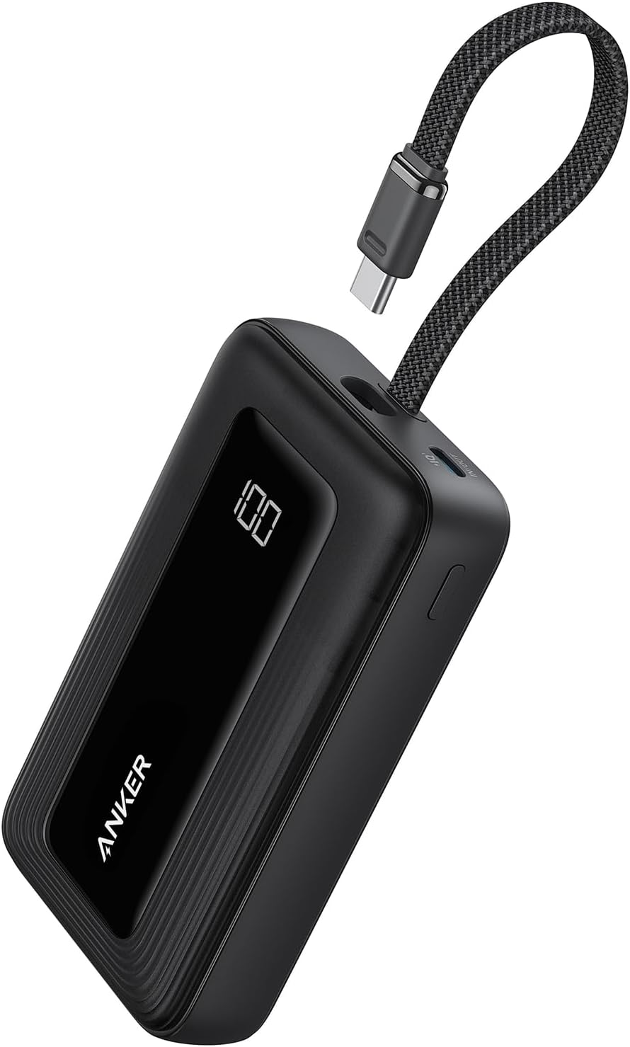Anker Portable Charger, 10,000mAh 30W Power Bank, USB-C